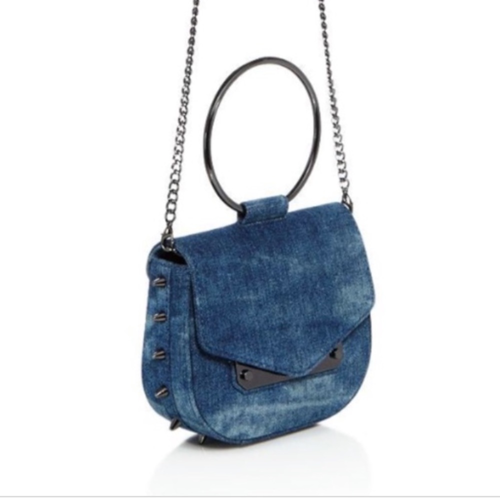 Nasty Gal Denim Crossbody Clutch